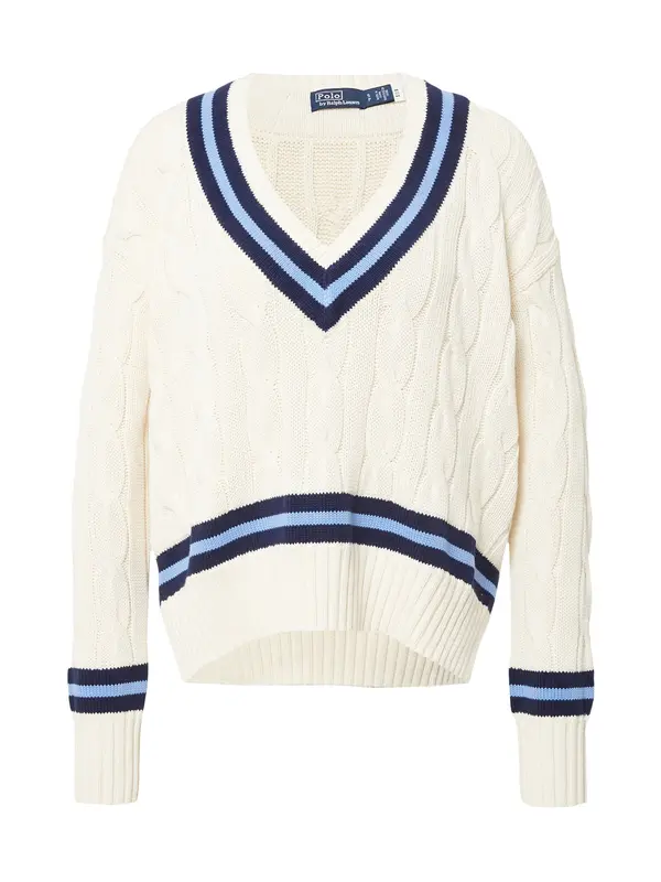 Polo Ralph Lauren Polo Ralph Lauren Pulover  plava / crna / prljavo bijela