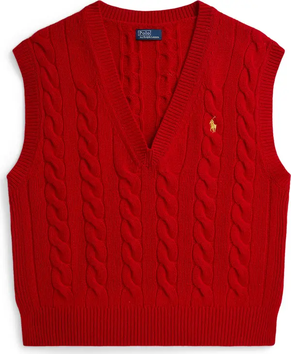 Polo Ralph Lauren Polo Ralph Lauren Pulover  žuta / crvena