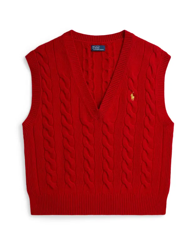 Polo Ralph Lauren Polo Ralph Lauren Pulover  žuta / crvena