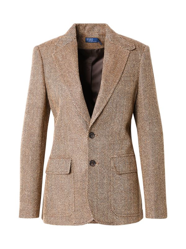 Polo Ralph Lauren Polo Ralph Lauren Sako 'HERTIAGE'  ecru/prljavo bijela / tamno smeđa