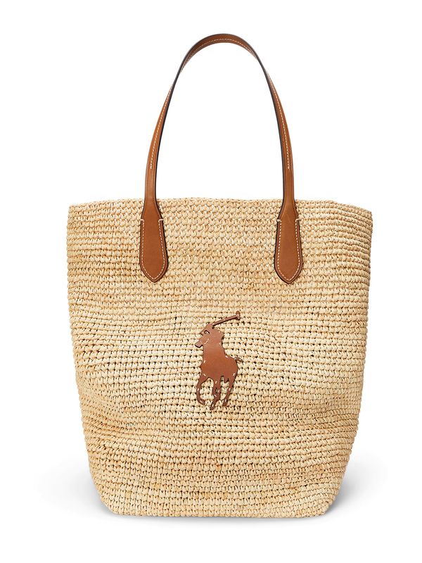 Polo Ralph Lauren Polo Ralph Lauren Shopper torba  boja devine dlake (camel) / smeđa