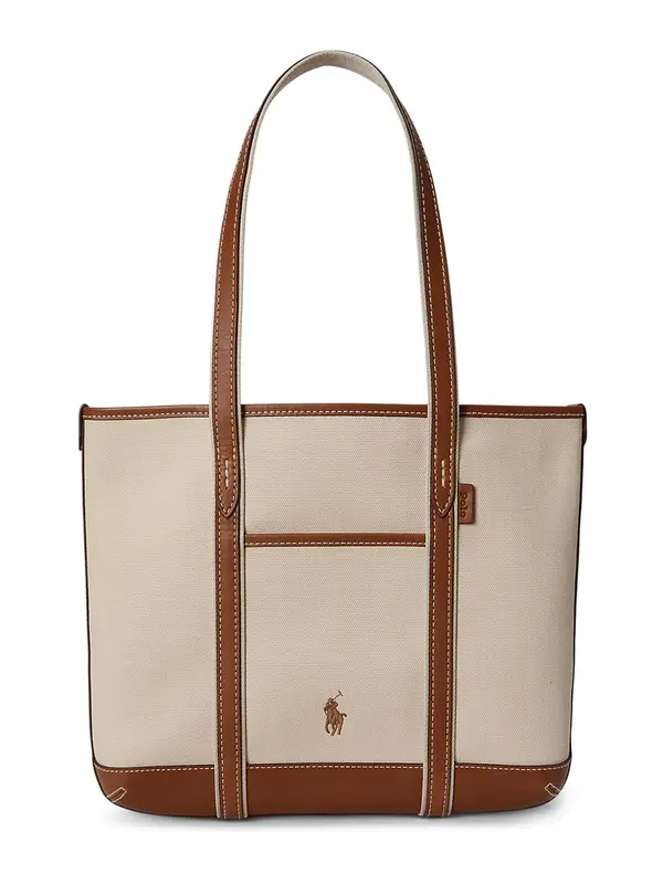 Polo Ralph Lauren Polo Ralph Lauren Shopper torba  ecru/prljavo bijela / smeđa
