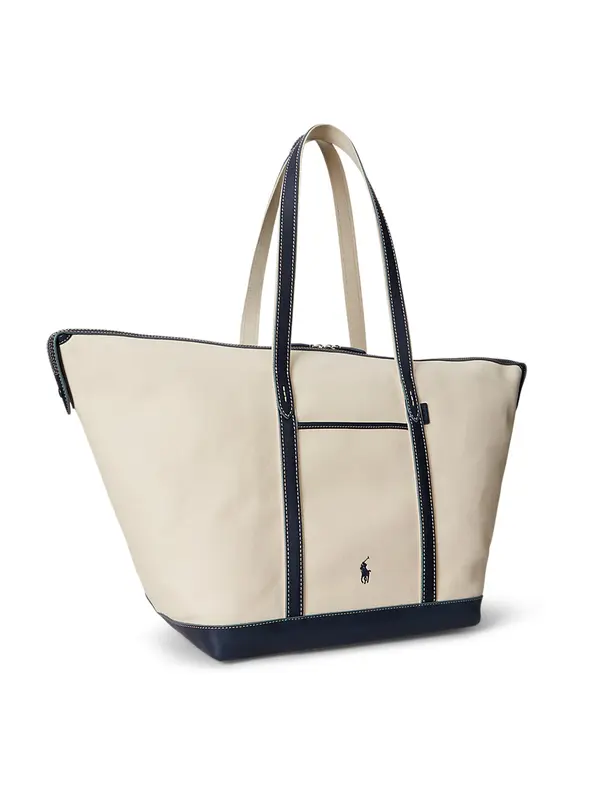 Polo Ralph Lauren Polo Ralph Lauren Shopper torba  ecru/prljavo bijela / tamno plava