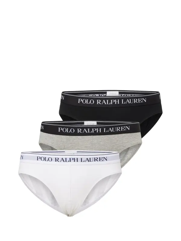 Polo Ralph Lauren Polo Ralph Lauren Slip  siva / siva melange / crna / bijela
