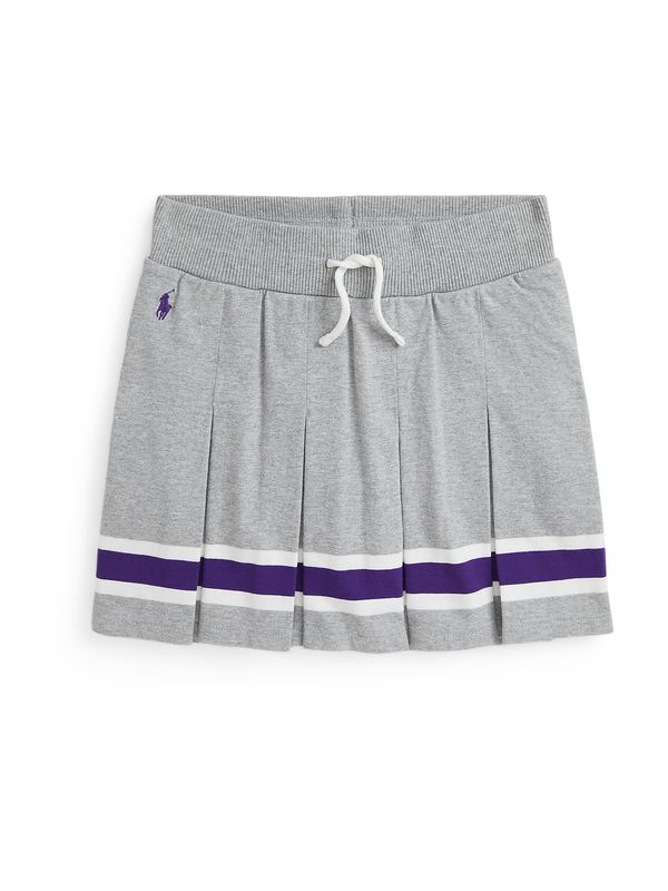 Polo Ralph Lauren Polo Ralph Lauren Suknja  siva melange / ljubičasta / bijela