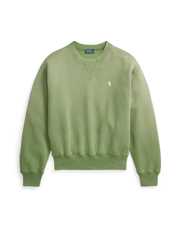 Polo Ralph Lauren Polo Ralph Lauren Sweater majica 'ARCTIC'  maslinasta