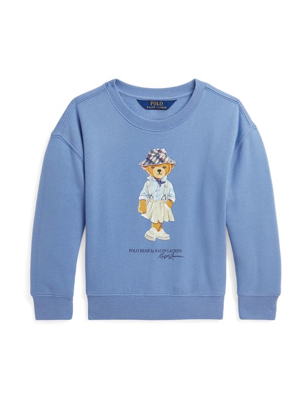 Polo Ralph Lauren Polo Ralph Lauren Sweater majica  bež / svijetloplava