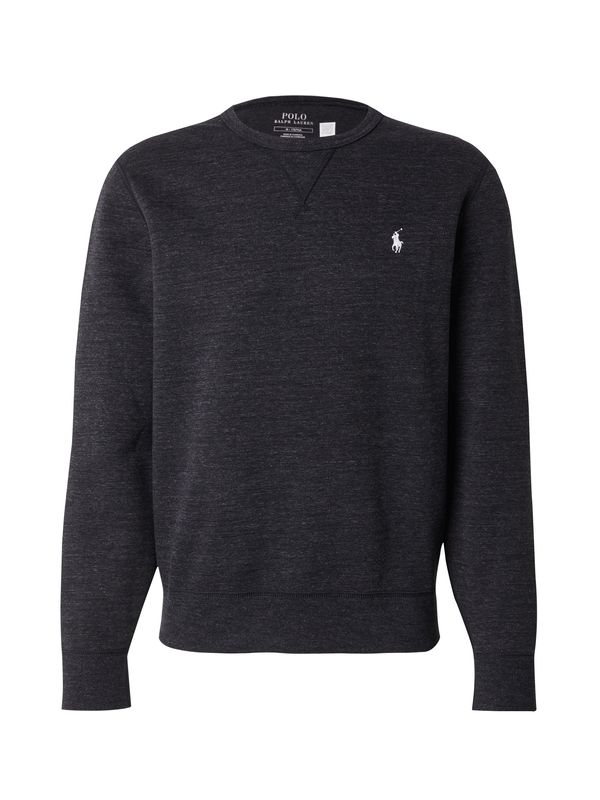Polo Ralph Lauren Polo Ralph Lauren Sweater majica  crna / bijela