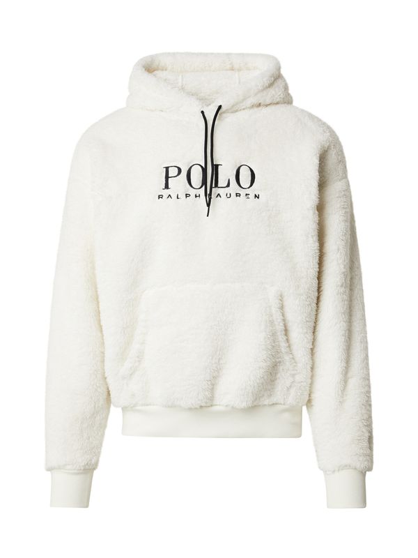 Polo Ralph Lauren Polo Ralph Lauren Sweater majica  crna / bijela