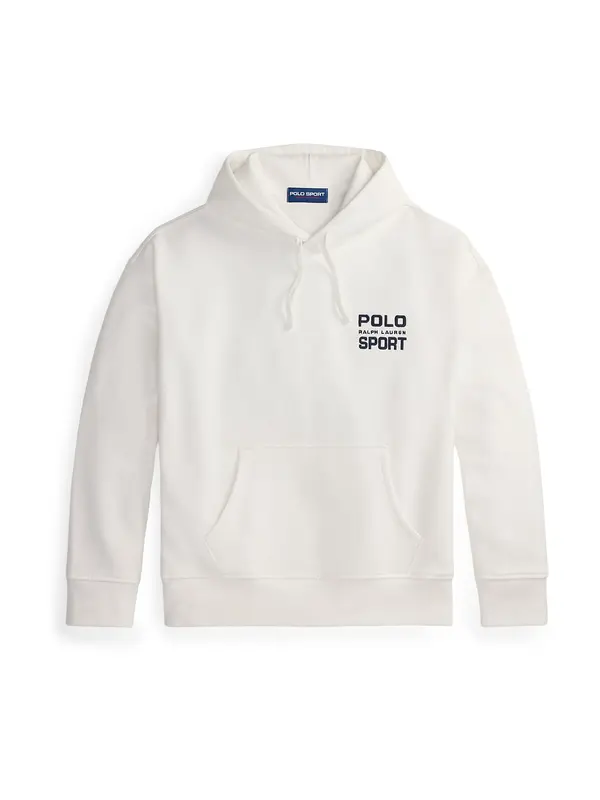 Polo Ralph Lauren Polo Ralph Lauren Sweater majica 'HEAVY'  plava / bijela