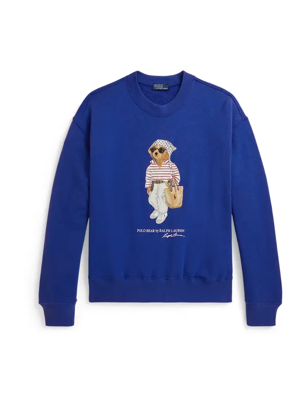 Polo Ralph Lauren Polo Ralph Lauren Sweater majica 'ISLAND'  plava / višnja / crna / bijela