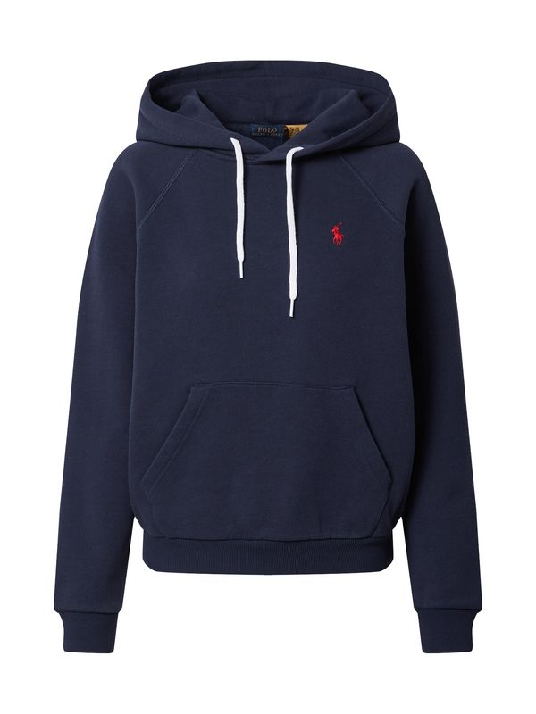 Polo Ralph Lauren Polo Ralph Lauren Sweater majica  mornarsko plava / crvena