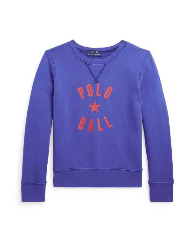 Polo Ralph Lauren Polo Ralph Lauren Sweater majica  mornarsko plava / crvena