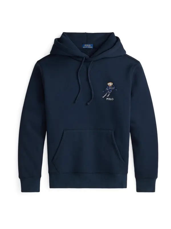 Polo Ralph Lauren Polo Ralph Lauren Sweater majica  mornarsko plava / smeđa / bijela