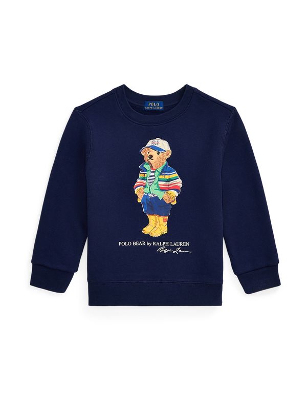 Polo Ralph Lauren Polo Ralph Lauren Sweater majica  morsko plava / karamela / narančasto žuta / menta