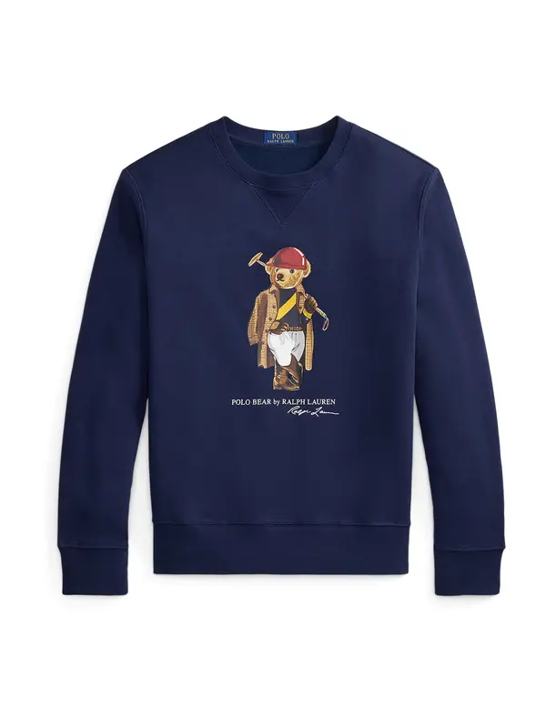 Polo Ralph Lauren Polo Ralph Lauren Sweater majica  morsko plava / smeđa / crvena / bijela