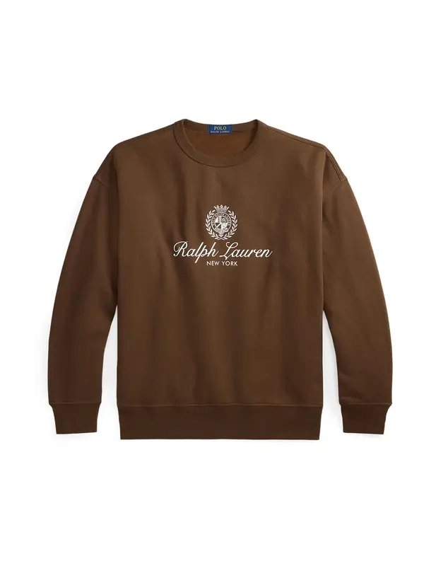 Polo Ralph Lauren Polo Ralph Lauren Sweater majica  smeđa / bijela