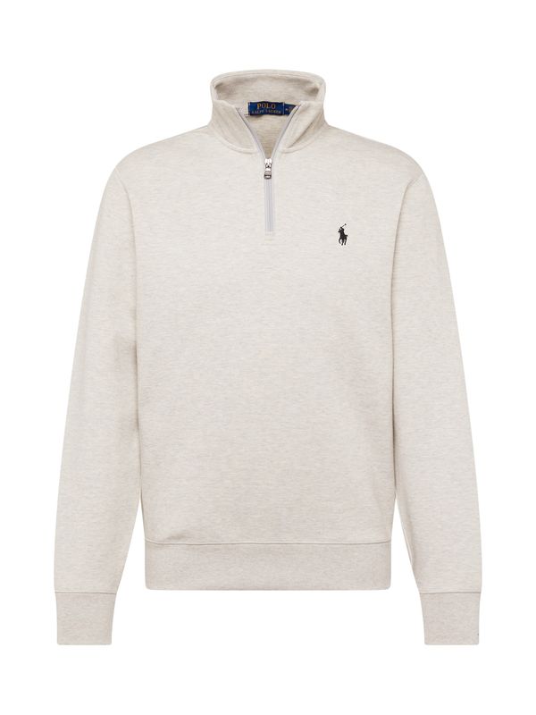 Polo Ralph Lauren Polo Ralph Lauren Sweater majica  svijetlosiva / crna