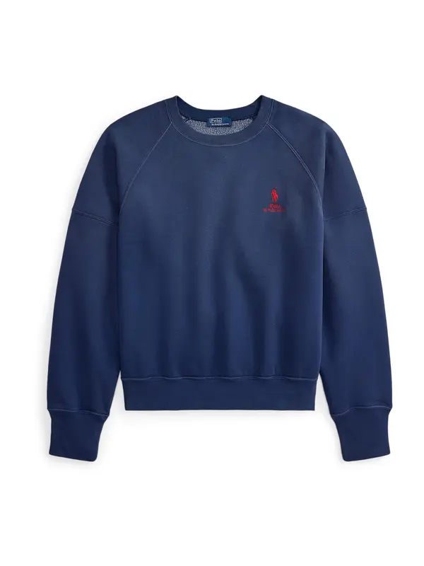 Polo Ralph Lauren Polo Ralph Lauren Sweater majica  tamno plava / crvena