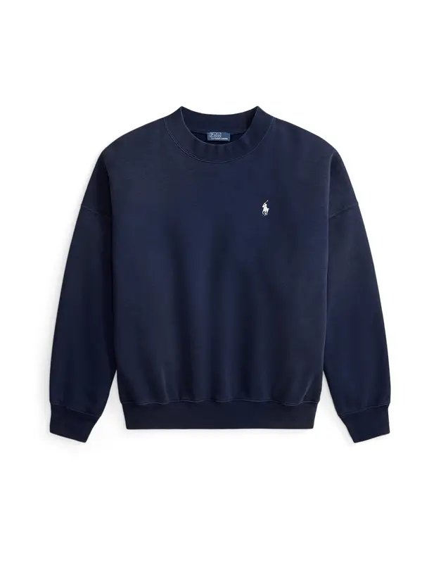 Polo Ralph Lauren Polo Ralph Lauren Sweater majica 'Vintage'  mornarsko plava / bijela