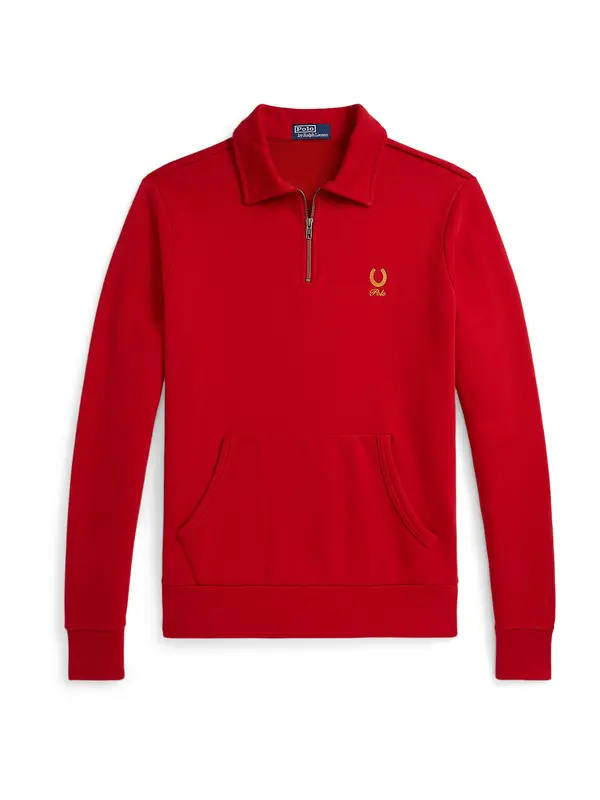 Polo Ralph Lauren Polo Ralph Lauren Sweater majica  zlatno žuta / crvena