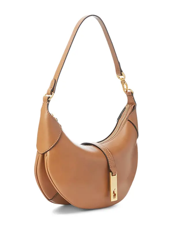 Polo Ralph Lauren Polo Ralph Lauren Torba za na rame  boja devine dlake (camel) / zlatna