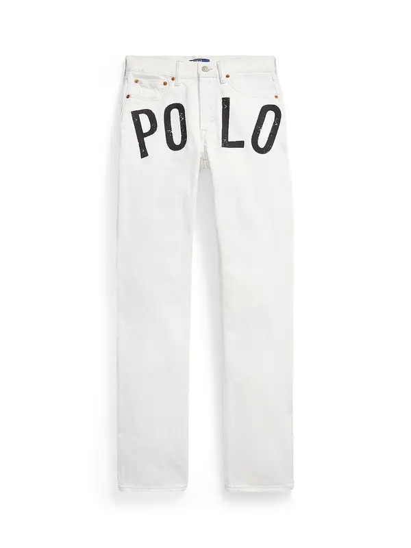Polo Ralph Lauren Polo Ralph Lauren Traperice  crna / bijela