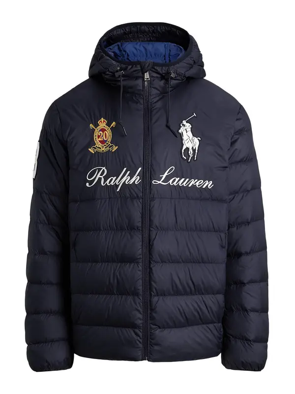 Polo Ralph Lauren Polo Ralph Lauren Zimska jakna  mornarsko plava / zlatno žuta / trešnja crvena / bijela
