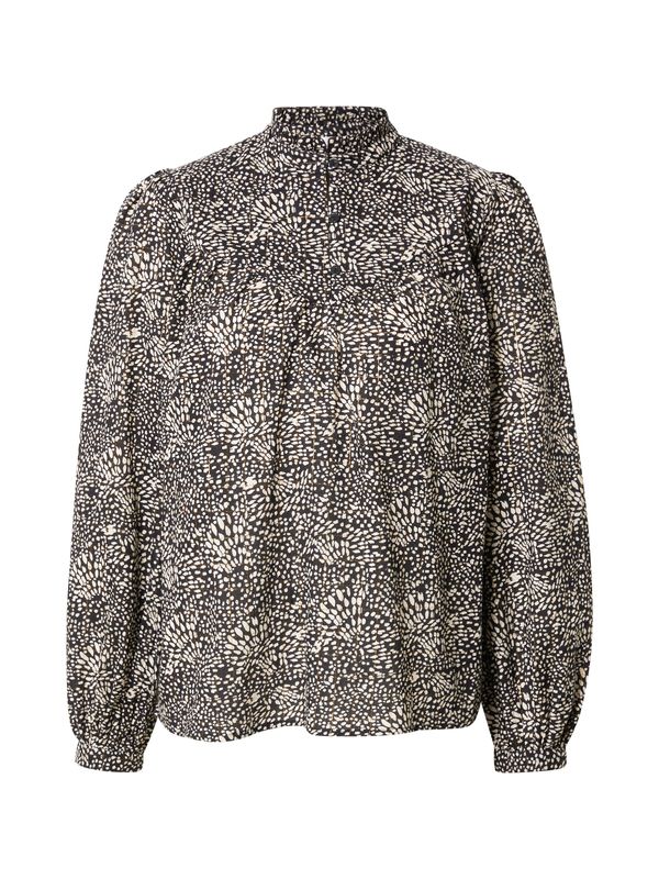 POM Amsterdam POM Amsterdam Bluza  boja pijeska / zlatna / crna