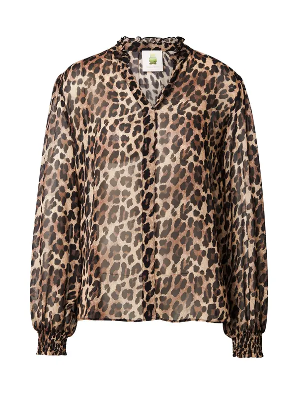 PRINCESS GOES HOLLYWOOD PRINCESS GOES HOLLYWOOD Bluza  smeđa / svijetlosmeđa / crna