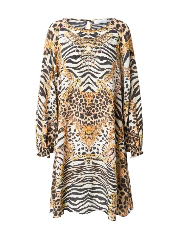 PRINCESS GOES HOLLYWOOD PRINCESS GOES HOLLYWOOD Haljina  bež / smeđa / zlatna / lila