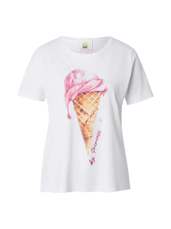PRINCESS GOES HOLLYWOOD PRINCESS GOES HOLLYWOOD Majica 'Ice Cream'  smeđa / roza / roza / bijela