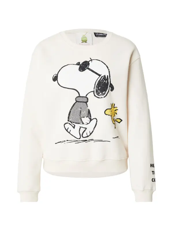 PRINCESS GOES HOLLYWOOD PRINCESS GOES HOLLYWOOD Sweater majica 'Snoopy Cool Walk'  pijesak / žuta / crna