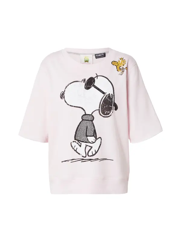 PRINCESS GOES HOLLYWOOD PRINCESS GOES HOLLYWOOD Sweater majica 'Snoopy Walk'  žuta / roza / crna / bijela