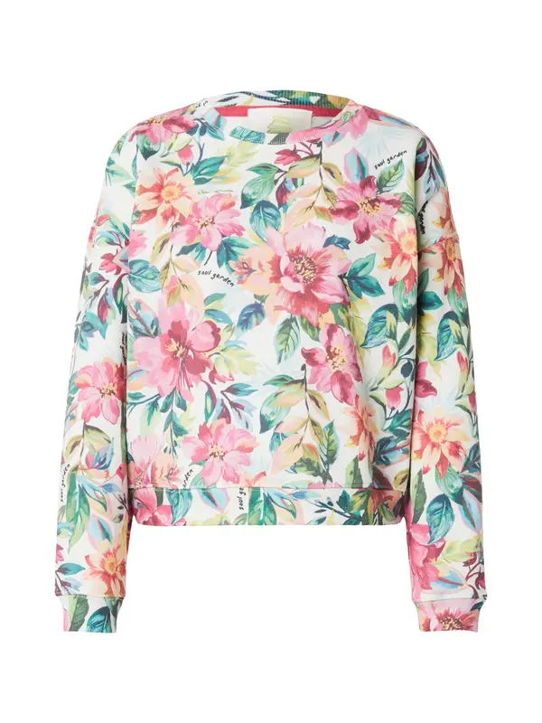 PRINCESS GOES HOLLYWOOD PRINCESS GOES HOLLYWOOD Sweater majica  zelena / smaragdno zelena / roza / bijela