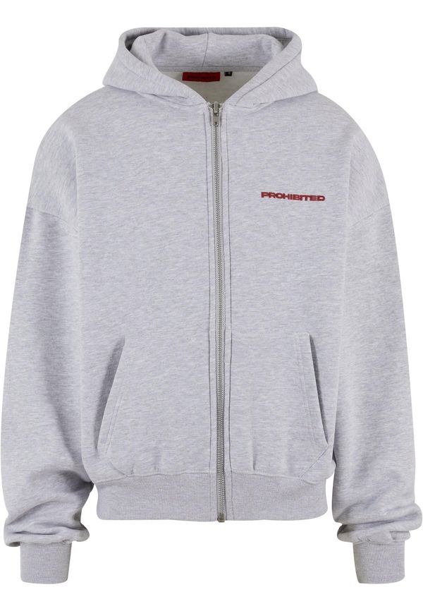 Prohibited Prohibited Gornji dio trenirke  svijetlosiva / bordo