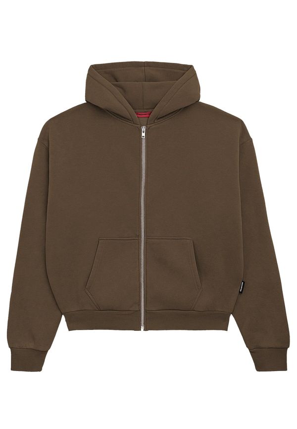 Prohibited Prohibited Gornji dio trenirke  tamno smeđa