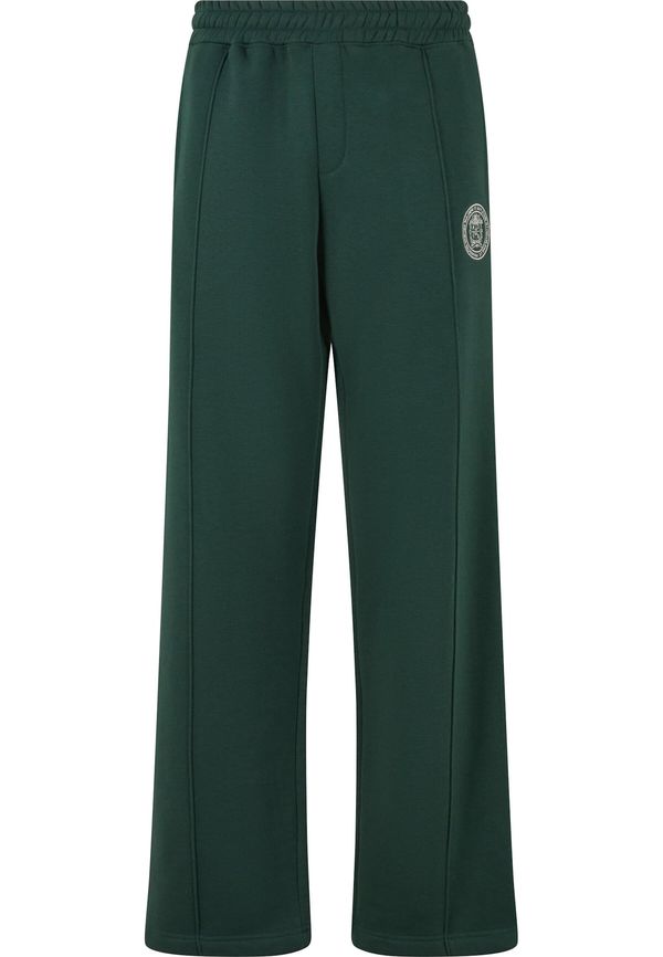 Prohibited Prohibited Hlače 'Camden'  tamno zelena / bijela