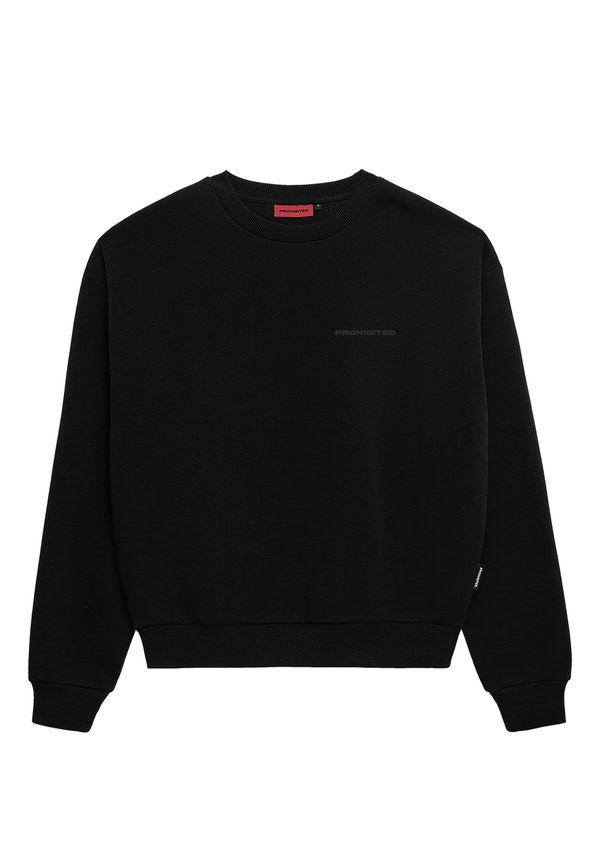 Prohibited Prohibited Sweater majica  antracit siva / crna