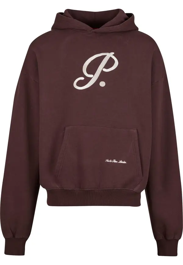 Prohibited Prohibited Sweater majica 'Brixton'  smeđa / bijela