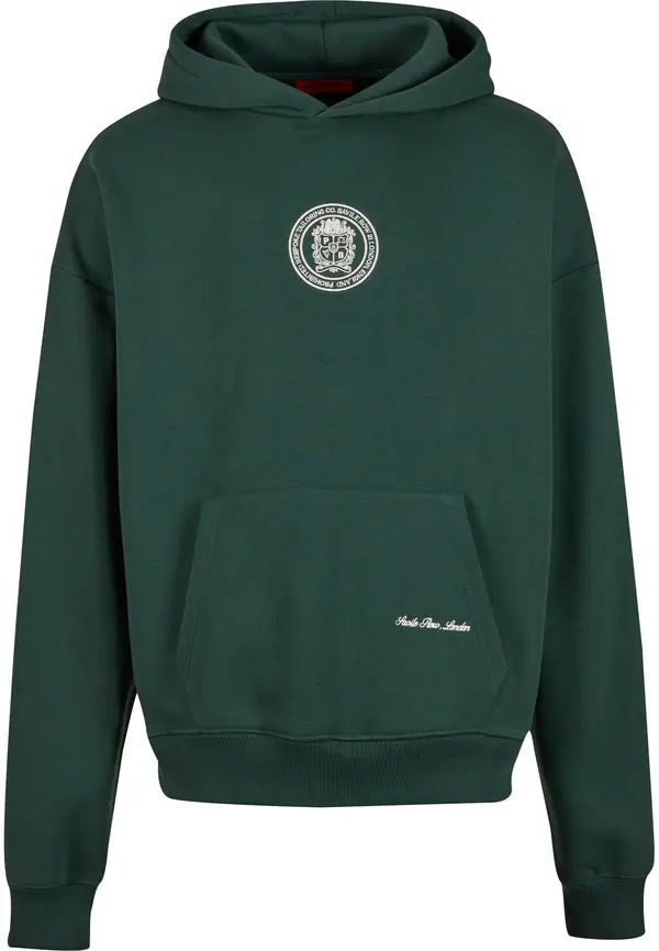 Prohibited Prohibited Sweater majica 'Camden'  zelena / bijela
