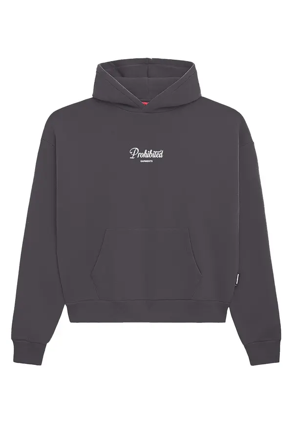 Prohibited Prohibited Sweater majica  grafit siva / bijela