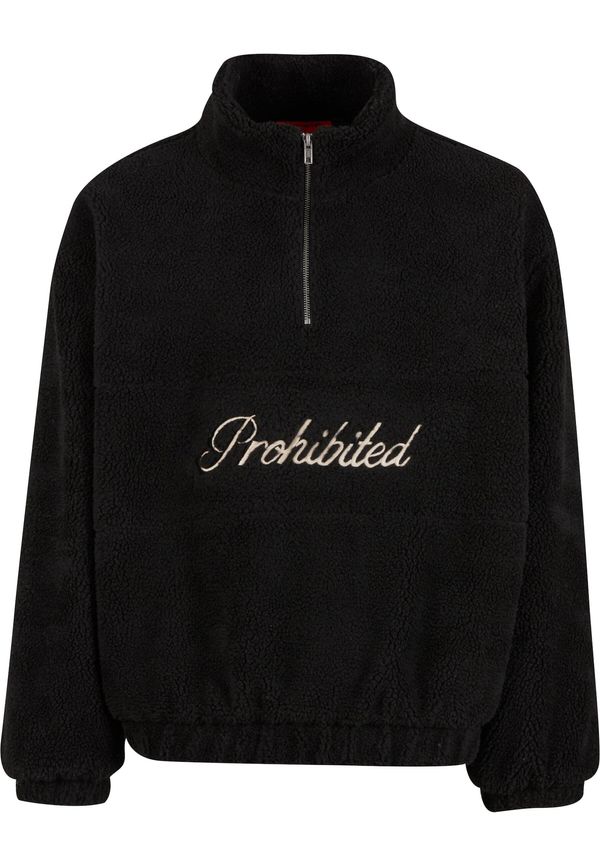 Prohibited Prohibited Sweater majica 'Woodford'  sivkasto bež / crna