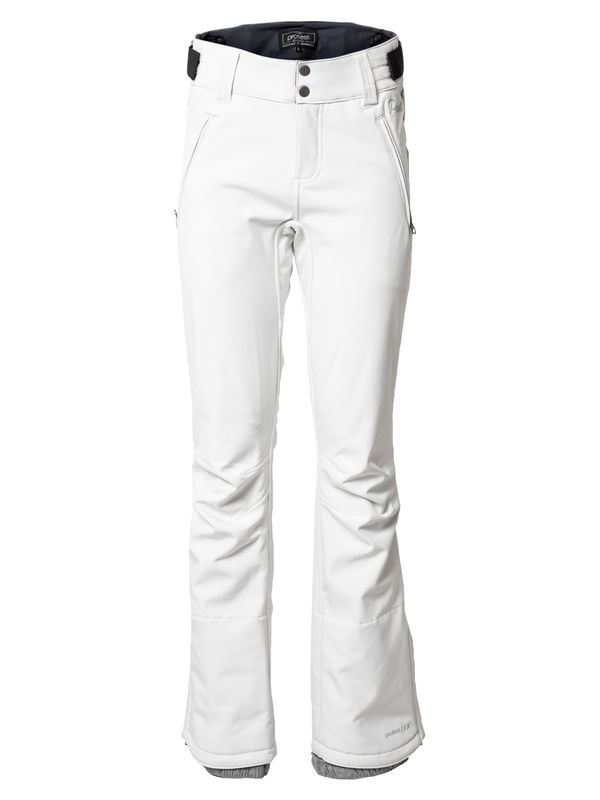 PROTEST PROTEST Hlače za vanjske uvjete 'Lole'  siva / bijela