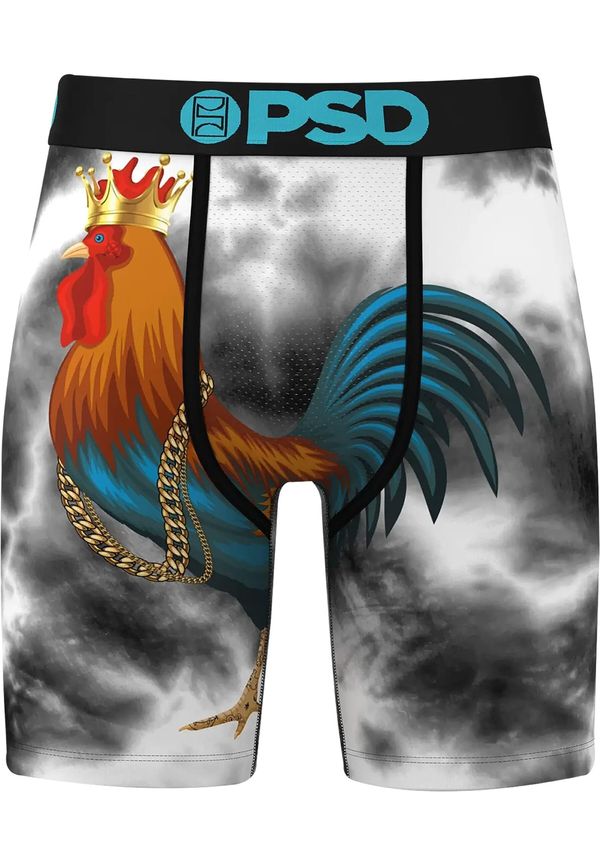 PSD PSD Bokserice 'Cocky Blu'  plava / žuta / siva / narančasta / crvena / crna