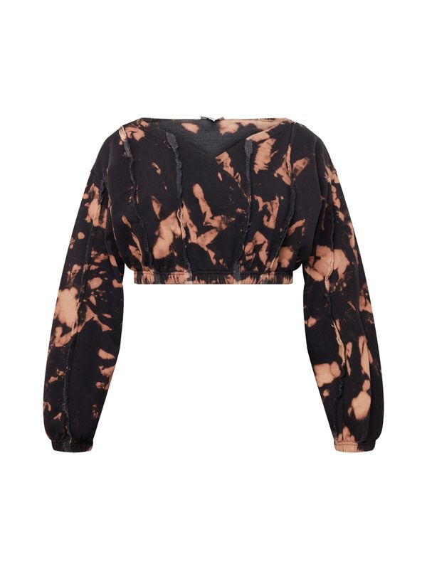 Public Desire Curve Public Desire Curve Sweater majica  svijetlonarančasta / crna