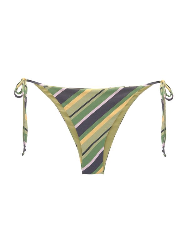 Pull&Bear Pull&Bear Bikini donji dio  morsko plava / žuta / zelena / pastelno zelena