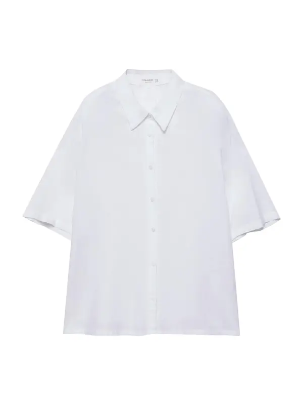 Pull&Bear Pull&Bear Bluza  bijela
