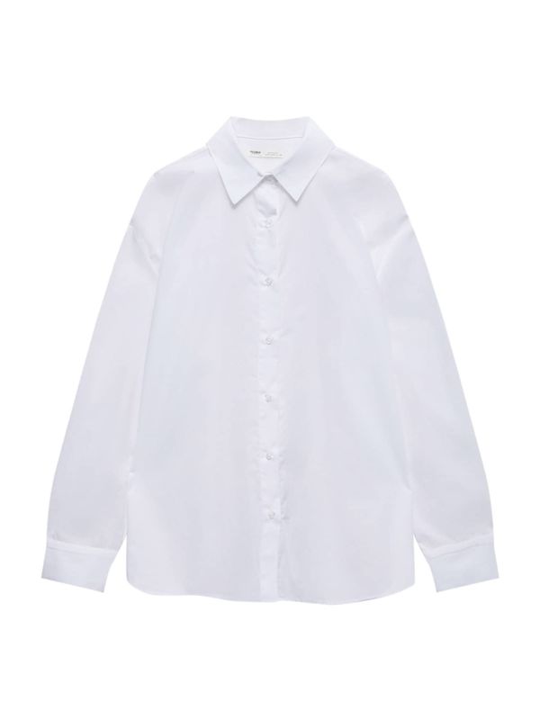 Pull&Bear Pull&Bear Bluza  bijela