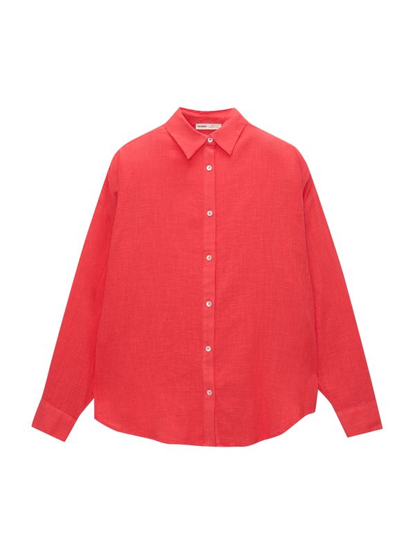 Pull&Bear Pull&Bear Bluza  crvena